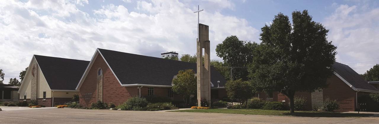 The exterior of College Avenue United Methodist Church.